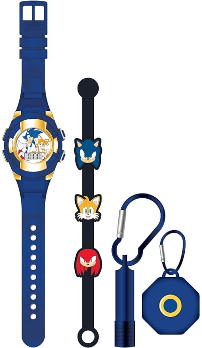 Accutime - LCD Sonic Horloge Met Accessoires